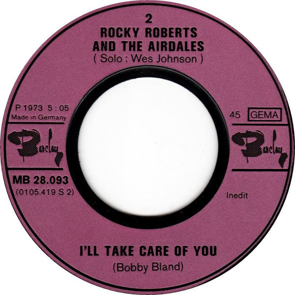Rocky Roberts & The Airedales : T-Bird  (7", RE)