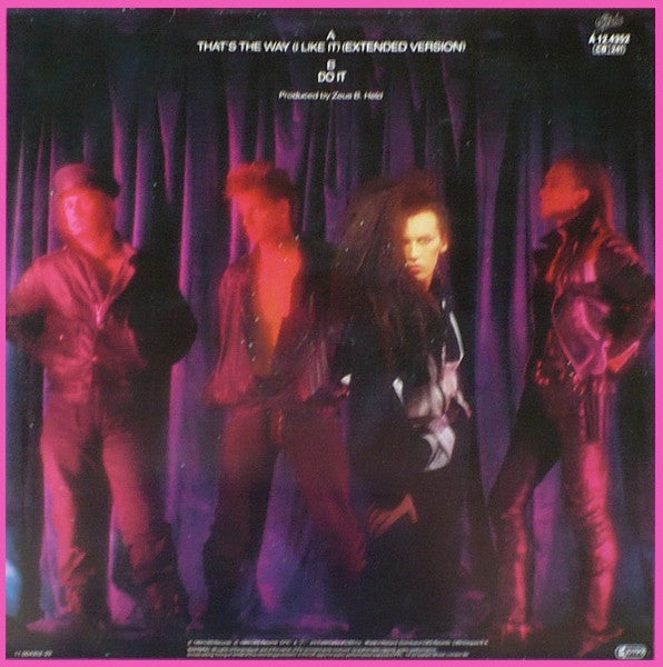 Dead Or Alive : That's The Way (I Like It) (Extended Version) (12", Maxi)