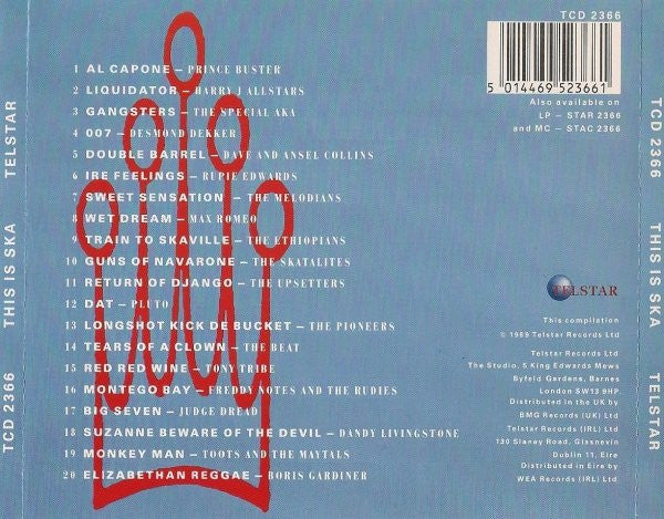 Various : This Is Ska (CD, Comp)