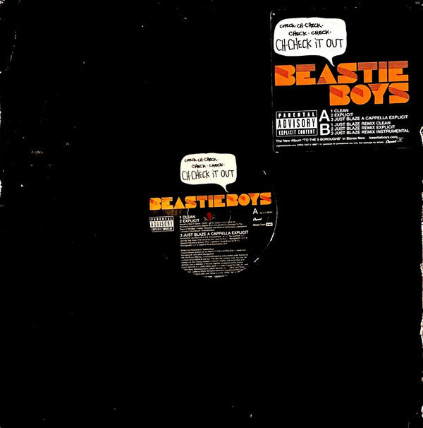 Beastie Boys : Ch-Check It Out (12", Promo)