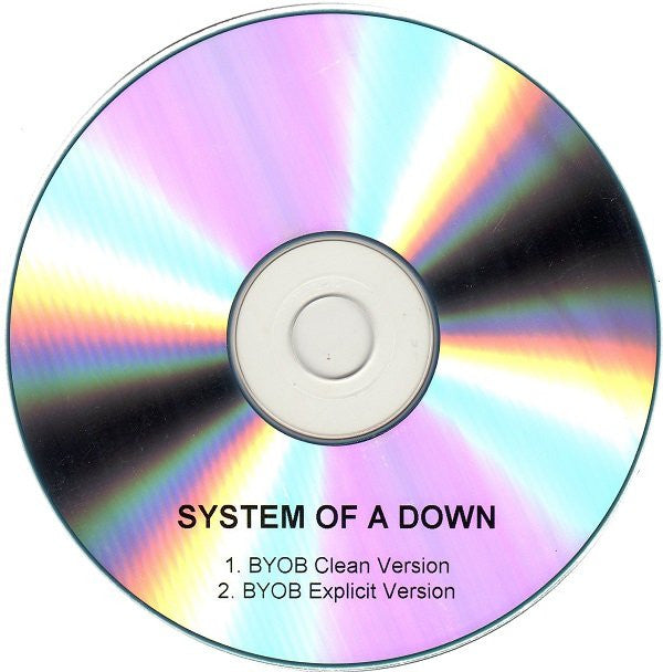 System Of A Down : B.Y.O.B.  (CDr, Single, Promo)