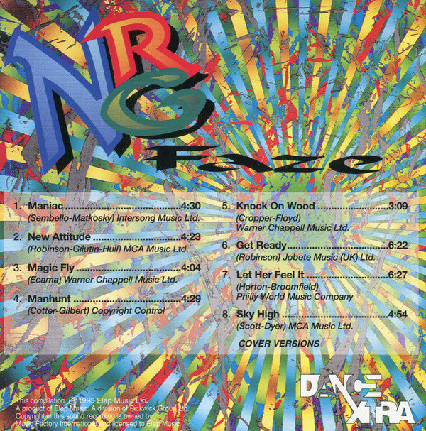 The Dance Mixers : NRG Faze (CD, Album)