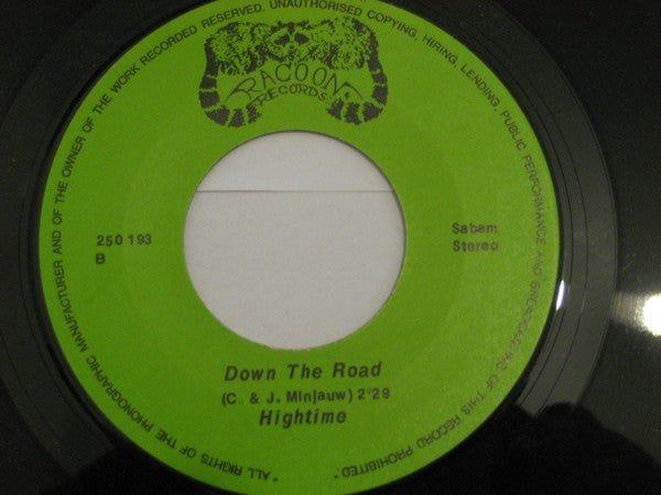 Hightime : No War (7", Single)