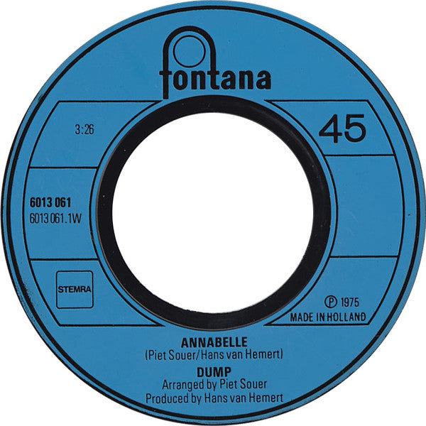 Dump (4) : Annabella / Baby Baby (7", Single)