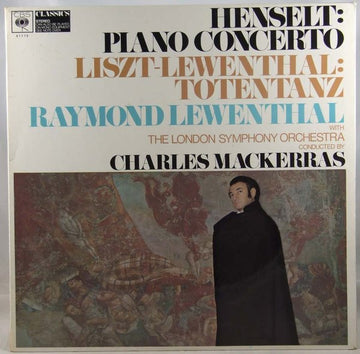 Adolph von Henselt, Franz Liszt - Raymond Lewenthal With London Symphony Orchestra Conducted By Sir Charles Mackerras : Piano Concerto: Totentanz (LP)