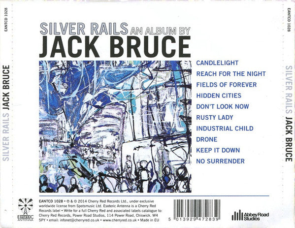 Jack Bruce : Silver Rails (CD, Album)