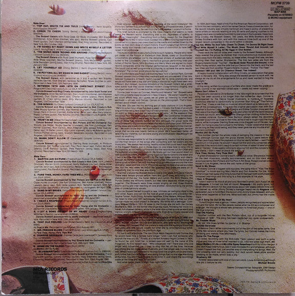 Connie Boswell : Sand In My Shoes (LP, Comp, Mono)