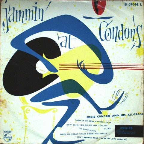 Eddie Condon And His All-Stars : Jammin' At Condon's (LP, Album, Mono)