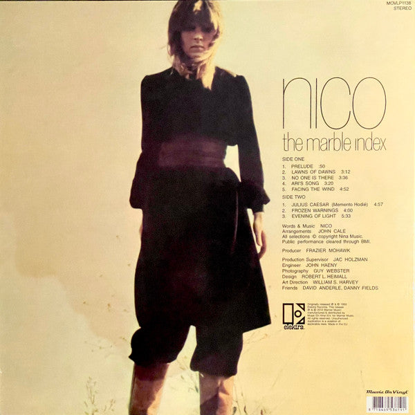 Nico (3) : The Marble Index (LP, Album, RE)