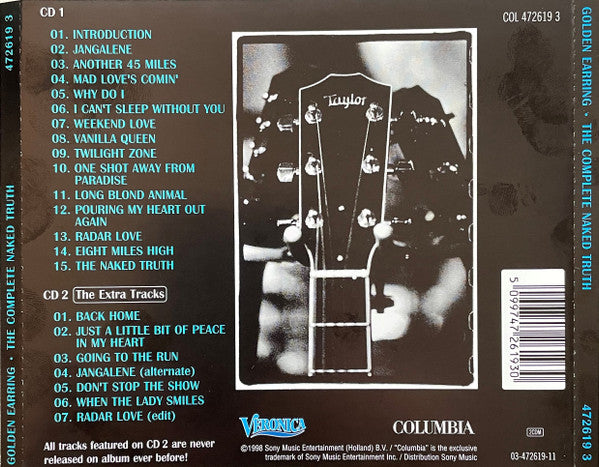 Golden Earring : The Complete Naked Truth (2xCD, Album, S/Edition, Ver)
