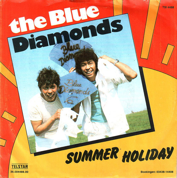 The Blue Diamonds : Summer Holiday (7", Single)