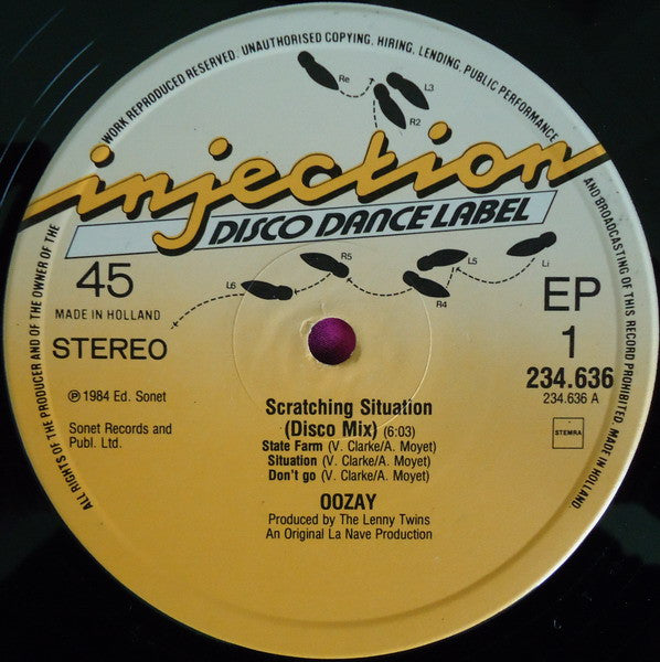 Oozay : Scratching Situation (12", Single)