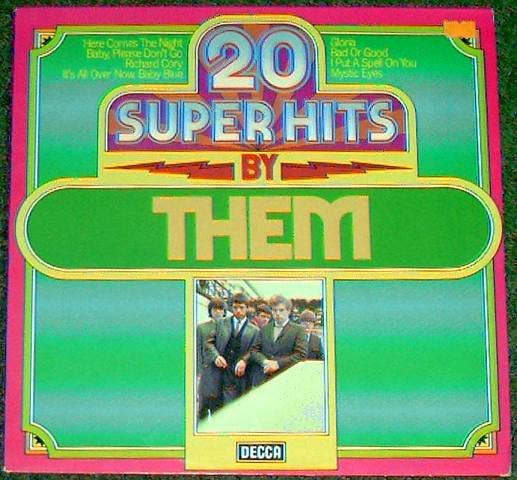 Them (3) : 20 Super Hits By Them (LP, Comp)