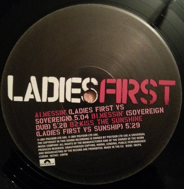 Ladies First : Messin' (12")