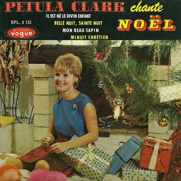 Petula Clark : Chante Noël (7", EP, Bla)