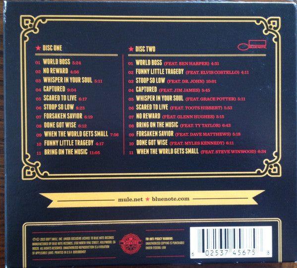 Gov't Mule : Shout! (2xCD, Album)