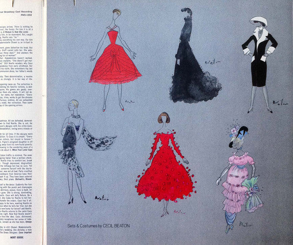 Katharine Hepburn, Alan Jay Lerner, André Previn : Coco - The Original Broadway Cast Recording (LP, Album, Mon)