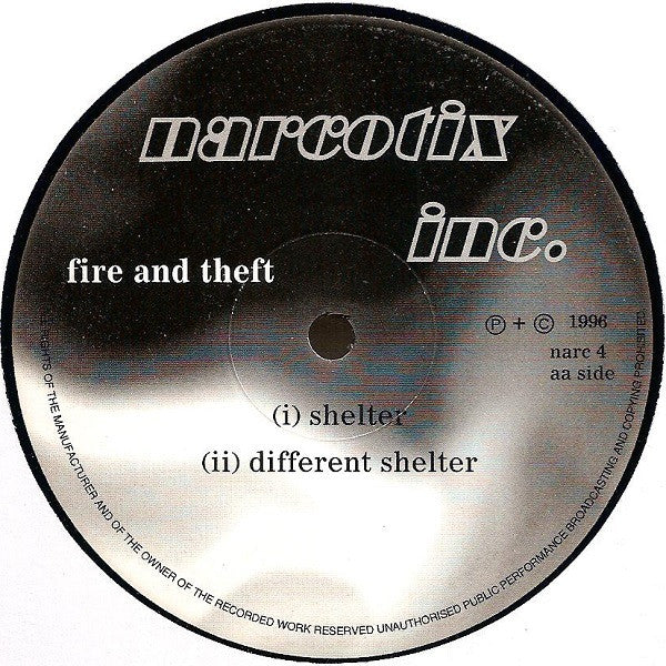 Fire And Theft : Game 9 / Shelter (12")