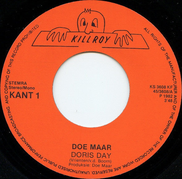 Doe Maar : Doris Day (7", Single)
