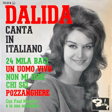 Dalida : Canta In Italiano (7", EP)