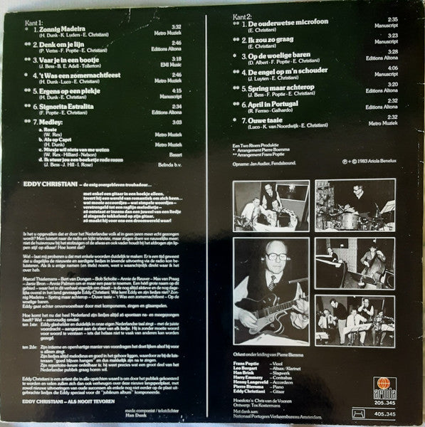 Eddy Christiani : Als Nooit Tevoren (LP, Album)