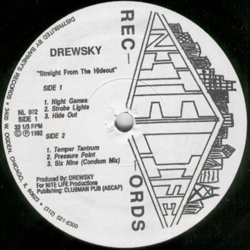 Drew Sky : Straight From The Hideout (12")