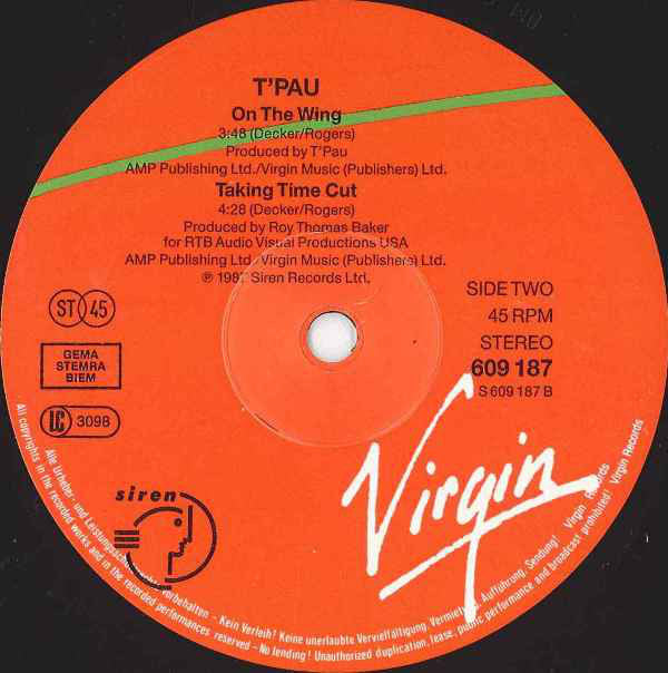T'Pau : Heart And Soul (12", Maxi)