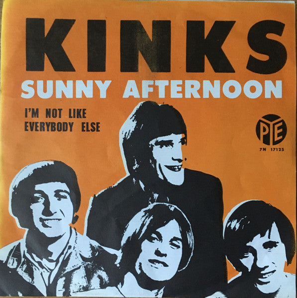 The Kinks : Sunny Afternoon  (7", Single, Ora)
