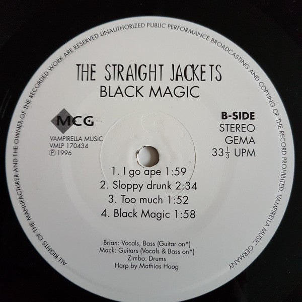 Straight Jackets : Black Magic (10")