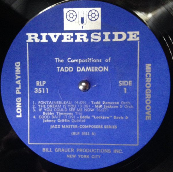 Various : The Compositions Of Tadd Dameron (LP, Comp, Mono)