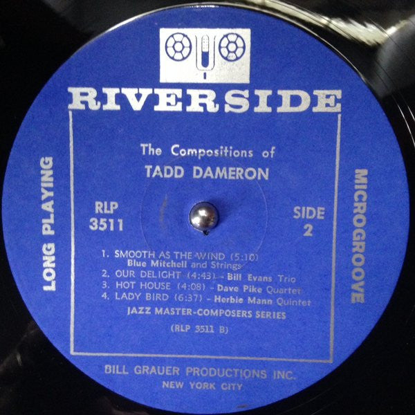 Various : The Compositions Of Tadd Dameron (LP, Comp, Mono)
