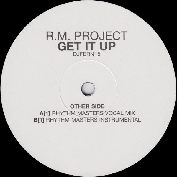 R.M. Project : Get It Up (2x12", Promo)