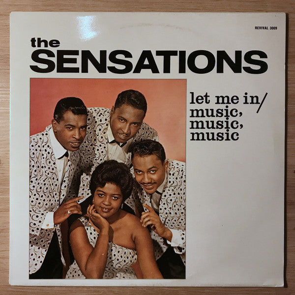 The Sensations (2) : Let Me In / Music Music Music (LP, Album, RE)