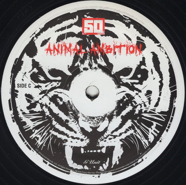 50 Cent : Animal Ambition (An Untamed Desire To Win)   (2xLP, Album)