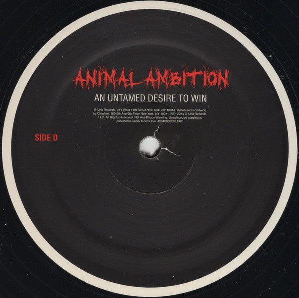 50 Cent : Animal Ambition (An Untamed Desire To Win)   (2xLP, Album)