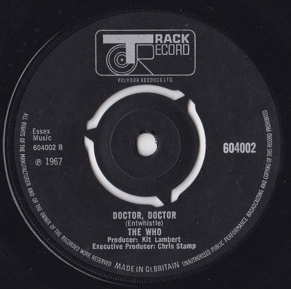 The Who : Pictures Of Lily (7", Single, 3-P)