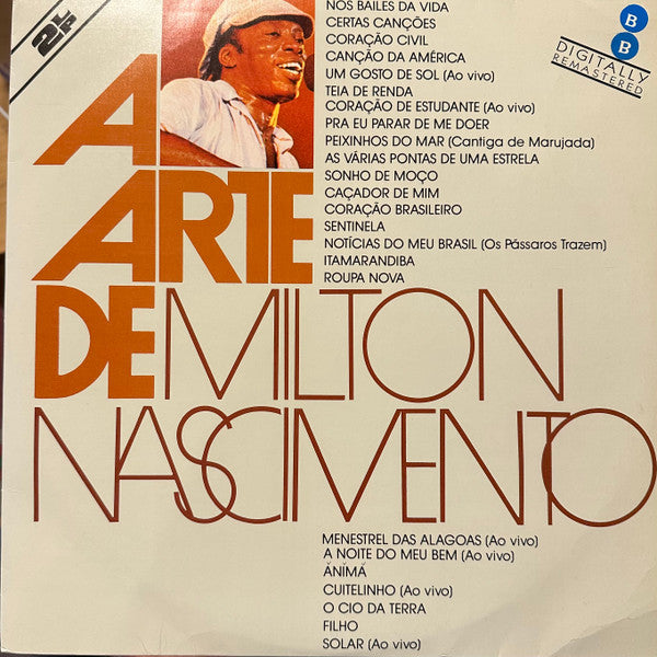 Milton Nascimento : A Arte De Milton Nascimento (2xLP, Comp, RM)