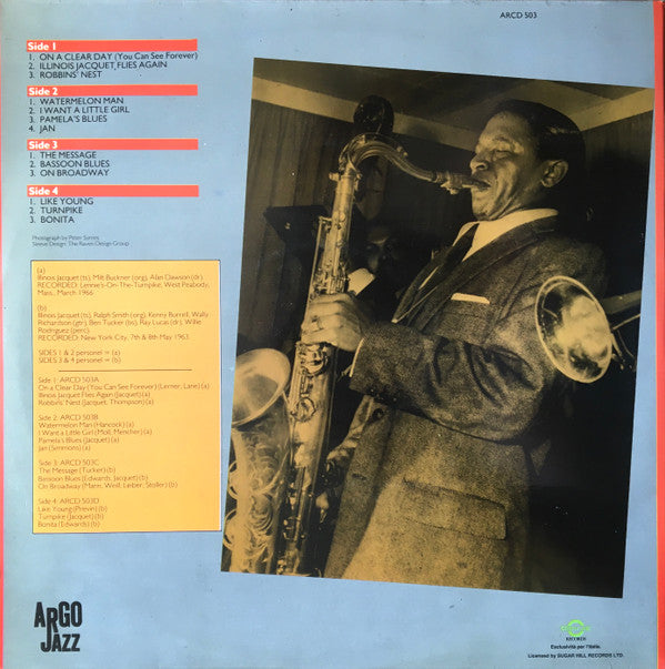 Illinois Jacquet : Illinois Flies Again (2xLP, Comp)