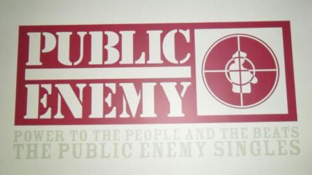 Public Enemy : Power To The People And The Beats - The Public Enemy Singles (5x12", Comp + Box)