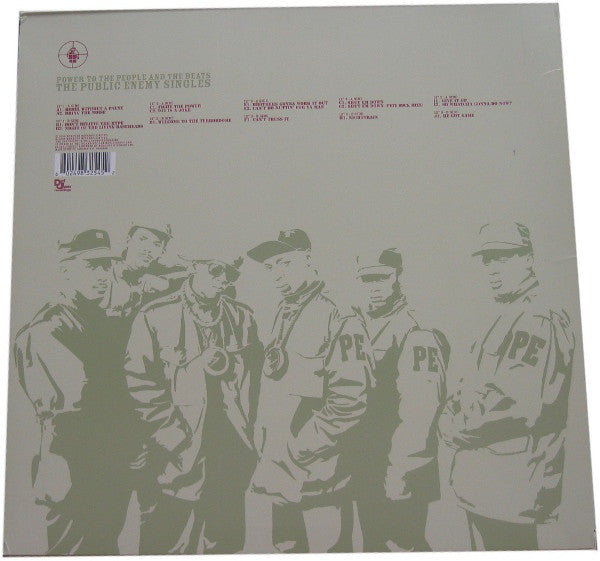 Public Enemy : Power To The People And The Beats - The Public Enemy Singles (5x12", Comp + Box)