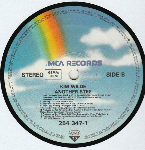Kim Wilde : Another Step (LP, Album)