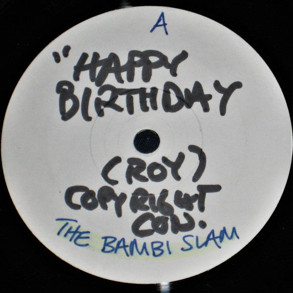 The Bambi Slam : Happy Birthday (7", Single, W/Lbl)