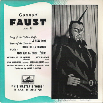 Charles Gounod : Faust - Act II (7", EP)