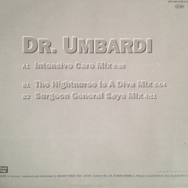 Dr. Umbardi : (One Day) We'll All Be Free (12", Promo, W/Lbl)
