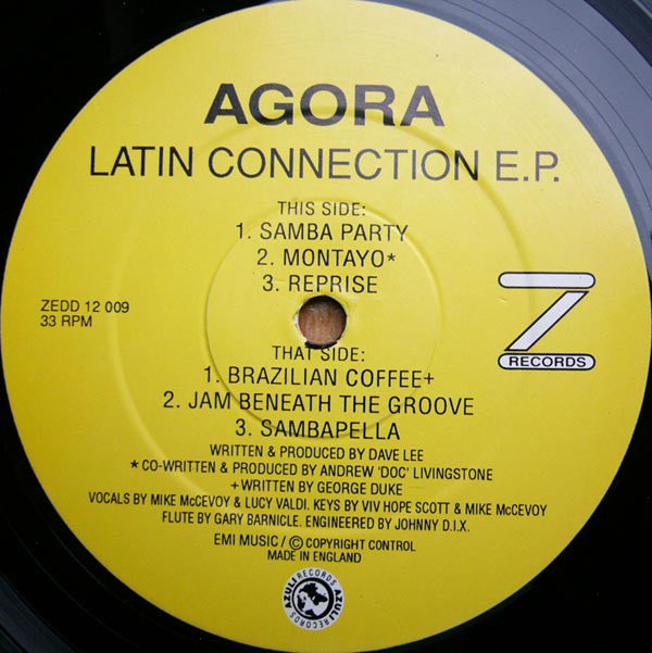 Agora : Latin Connection E.P. (12", EP)