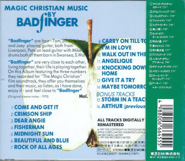 Badfinger : Magic Christian Music (CD, Album, RE, RM)