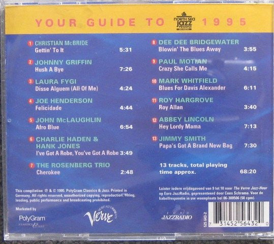 Various : Your Guide To The North Sea Jazz Festival 1995 (CD, Comp)