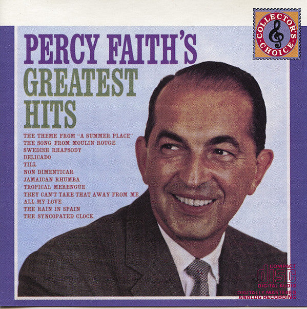 Percy Faith : Percy Faith's Greatest Hits (CD, Comp)