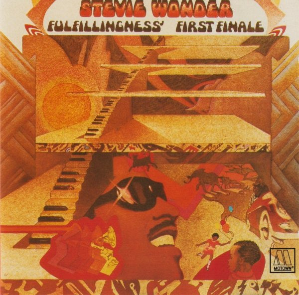 Stevie Wonder : Fulfillingness' First Finale (CD, Album, RE, RP)