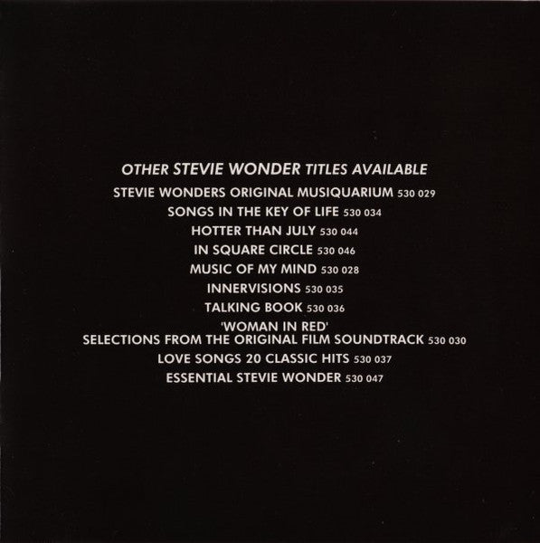 Stevie Wonder : Fulfillingness' First Finale (CD, Album, RE, RP)